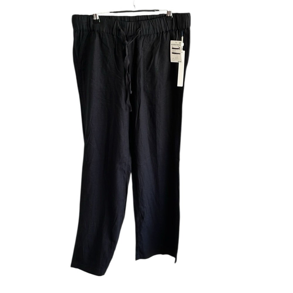 #2889 NWT CASLON Charcoal Gray Guaze Pants